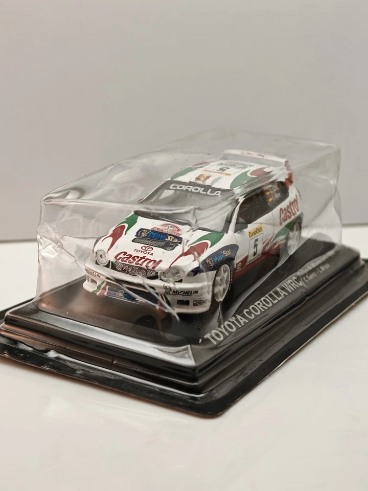 Die cast 1/43 Modellino Auto Toyota Corolla WRC RMC 1998 - Immagine 2 di 4