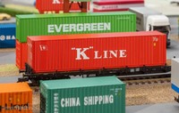 Faller Ho 180848 40' Hi-Cube Container K-Line Neu Ovp