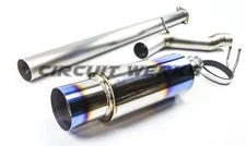 Mitsubishi Lancer EVO X 3" Evolution Single Full Titanium Catback Exhaust EVOX