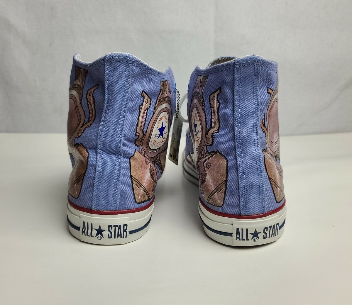 Converse All Star Nate Van Dyke Robot Foot Print Special  display picture 1