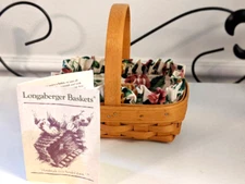 Initialed 1996 Longaberger Horizon of Hope Basket 15911