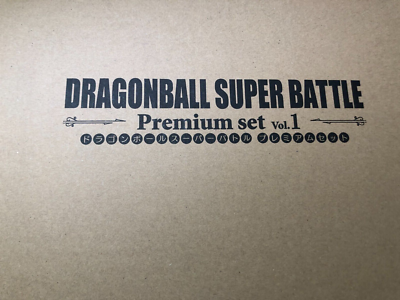 Carddass Dragon Ball Super Battle Premium set Vol.1 Full complete