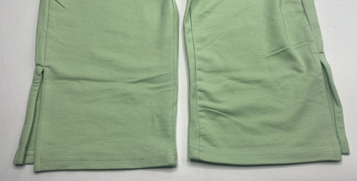 Girls Size XS (5/6) FILA Elastic Waistband Wide Leg Pants With Drawstring Green - Picture 6 of 6