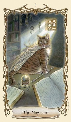 Fantastical Creatures Tarot Cards Fortune Teller Gypsy Witch Pagan Salem Magic - Picture 3 of 8