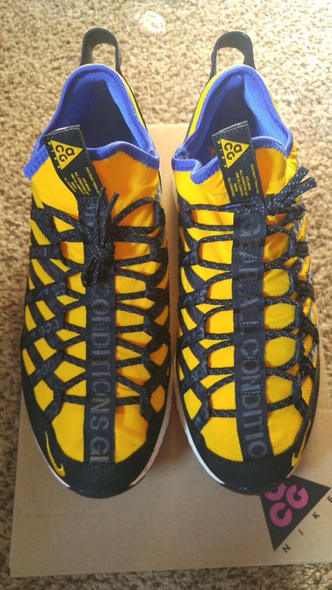 Nike ACG React Terra Gobe Sz 8.5 9 9.5 10 10.5 11 Amarillo Yellow