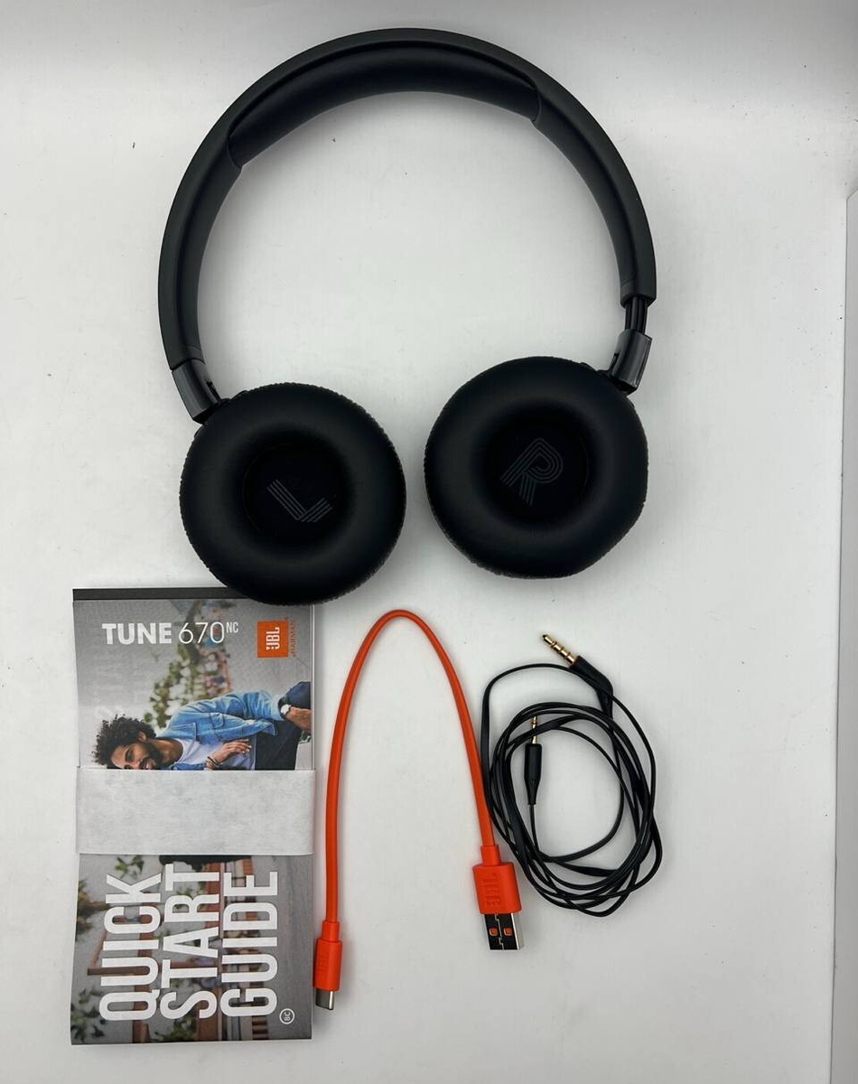 JBL Tune 670NC Wireless Over-Ear Headphones Bluetooth ANC