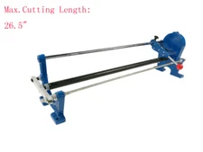 IntBuying Manual Hot Stamping Foil Paper Cutter,Gear Type Middle Stick Dia.1"