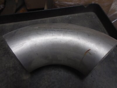 PIPE FITTING 90, 6'' BUTTWELD 304SS SCH 40