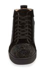 100% AUTHENTIC NEW MEN CHRISTIAN LOUBOUTIN STRASS HIGH TOP SNEAKERS EU 41/US 8 — photo 3