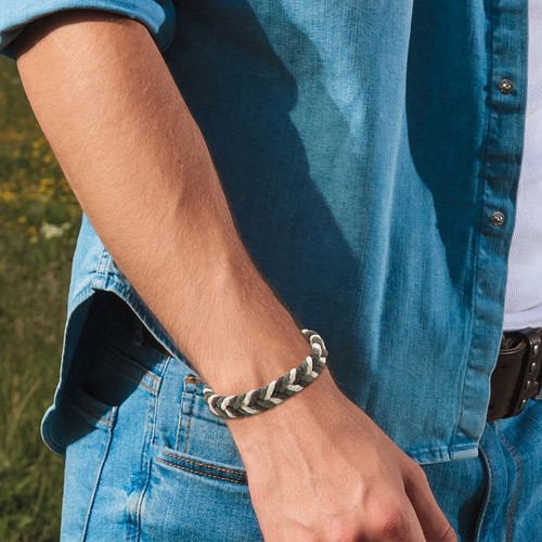 DIY Braided Bracelets Handmade Hemp Rope for Party Wedding Travel (Style 2) - Imagen 6 de 10