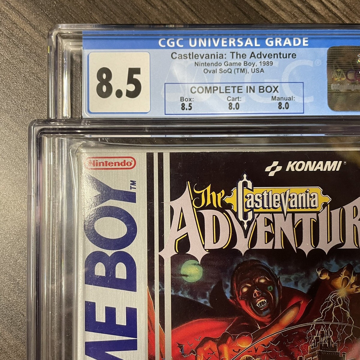 Castlevania: The Adventure Nintendo Gameboy GB Complete CIB Castlevania: The Adventure Nintendo Gameboy GB Complete CIB
