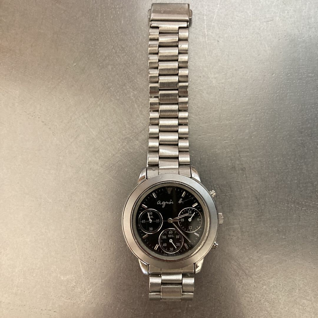 Agnes B. Analog Quartz Women Wristwatch Chronograph Agnès B