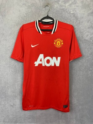 Young Manchester United Home football shirt 2011 - 2012 Red Nike