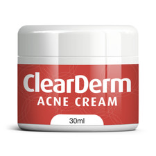CLEARDERM CREAM FACE & BODY ACNE SPOTS CURE ROSACEA SCARS REPAIR CREAM