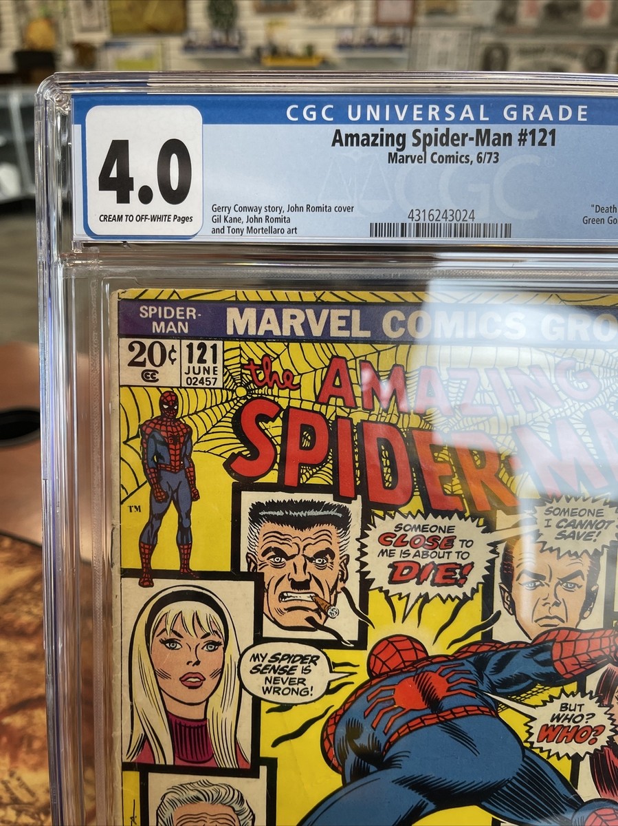 Amazing Spider-Man #121 (1973) CGC 4.0 Death Gwen Stacy *MP | eBay