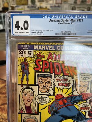 Amazing Spider-Man #121 (1973) CGC 4.0 Death Gwen Stacy *MP | eBay