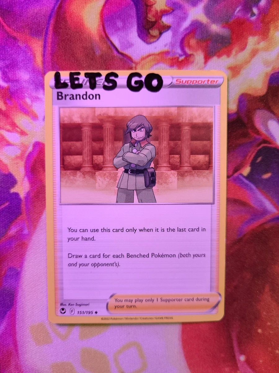 Brandon (151/195), Busca de Cards