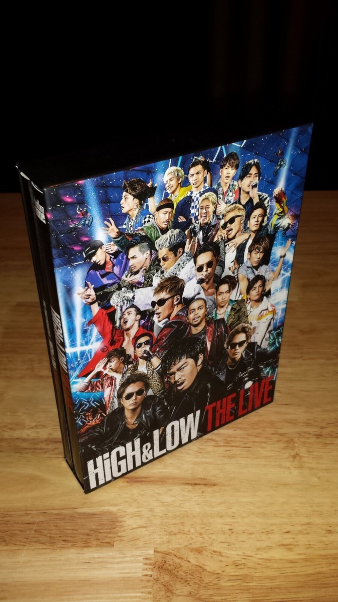 High & Low The Live Limited Edition 3 DVD's with Photo High & Low The Live Limited Edition 3 DVD's with Photo