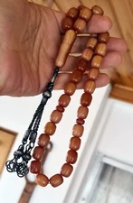 Old German misky Prayer Worry Beads Kanayan Baga Subha Tasbih Tasbeeh 
