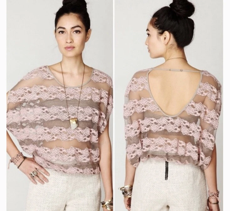 free people sheer top