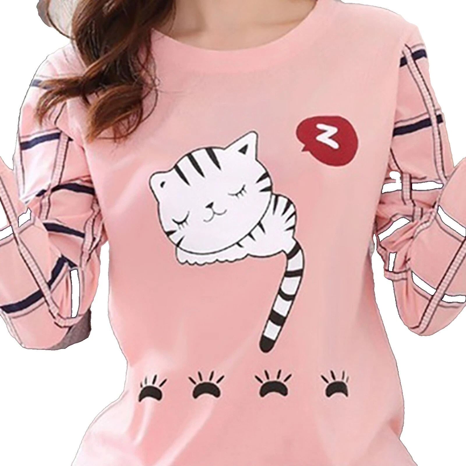 Pijamas y batas Gato de Nylon para De mujer