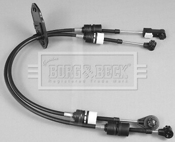 Borg & Beck Gear Selector Cable Fits Ford Transit 2.3 2.4 dCi 2.5 #2 - Picture 2 of 4