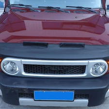 Leather Stone & Bug Deflector Hood Shield Fit For Toyota FJ Cruiser 2007-2021