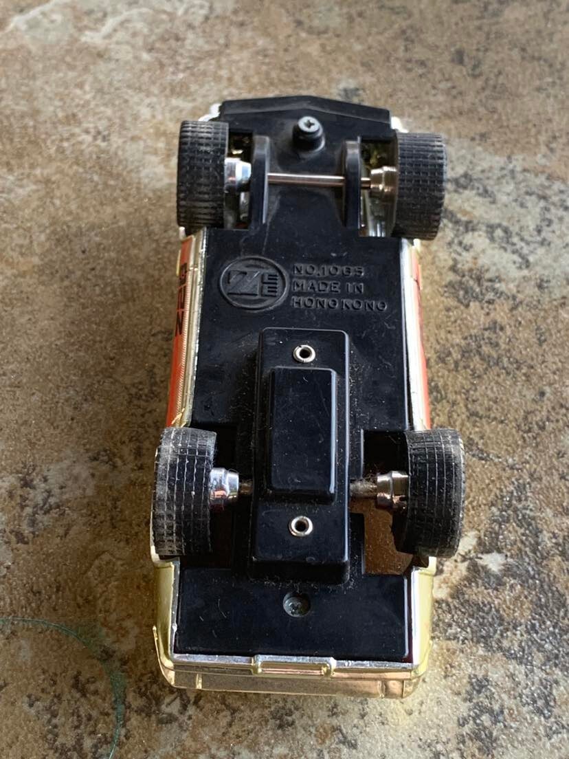 Vintage 1980's Zee Toys Z28 Gold No. 1065 Hot Rod Race Car Vintage 1980's Zee Toys Z28 Gold No. 1065 Hot Rod Race Car