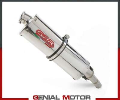 Auspuff Schalldampfer GPR Trioval Racing Moto Guzzi Stelvio 1200 8V 2011 2017