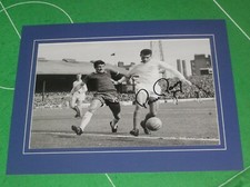 Paul Reaney Signed & Mounted Leeds United Action Photograph