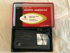 Vintage North American Radio Alarm Clock