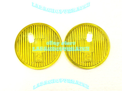 2x 15cm GLASS for Fog Lights Lamps SOVIET RETRO CAR LADA GAZ UAZ MOSKVICH