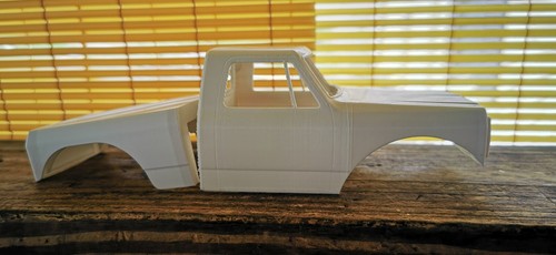 axial scx24 Pinched Dodge pickup Body 1/24 Scale Rc Crawler Body - Picture 4 of 6