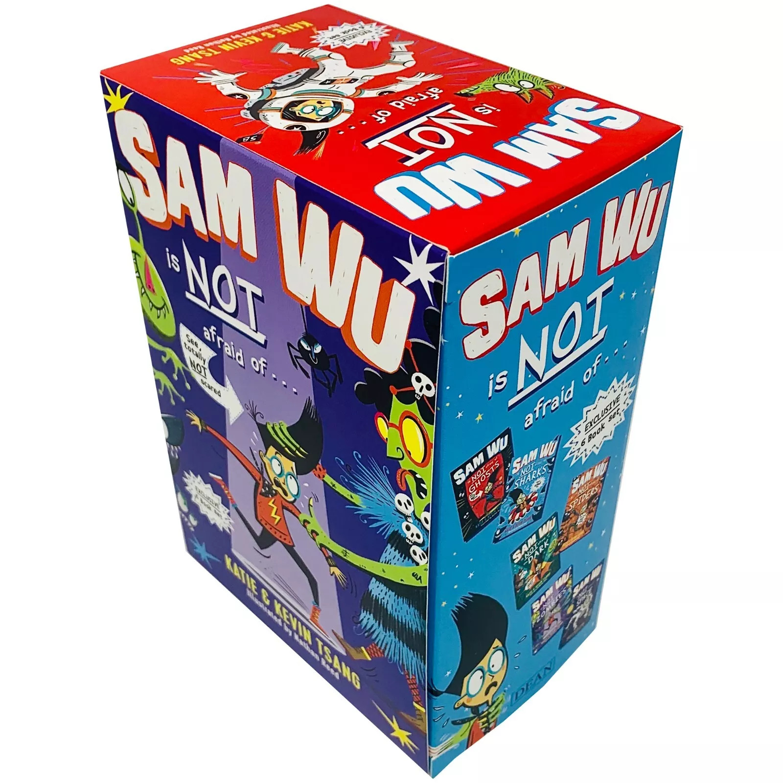 Sam Wu 6 Books Children Collection Box Set By Kevin Tsang & Katie Paperback NEW - Image 3