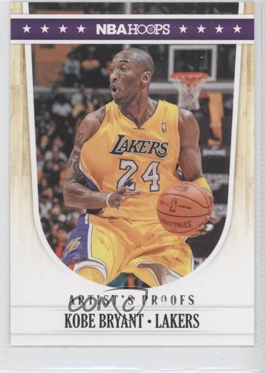 2011-12 NBA Hoops Artist's Proofs Kobe Bryant #268 HOF 0b9