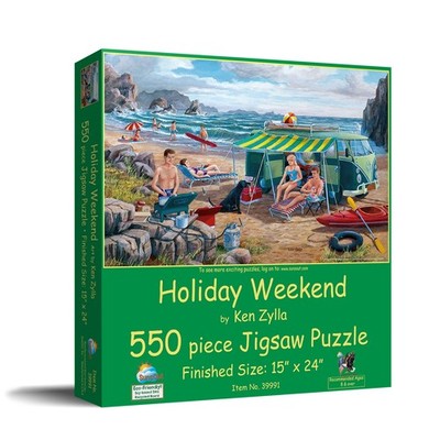 SunsOut Holiday Weekend 550 pc Jigsaw Puzzle
