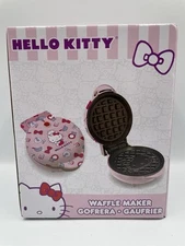 Uncanny Brands Hello Kitty Pink Mini Waffle Maker New In Box