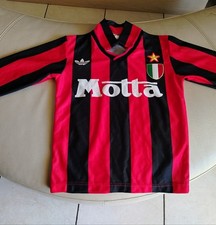 Maglia vintage bambino AC Milan – Adidas – sponsor Motta – Made in Italy