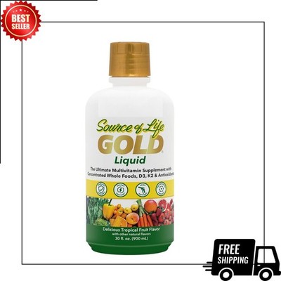 Source of Life Gold Multivitamin   30 Servings, Supports Energy & Immune Health