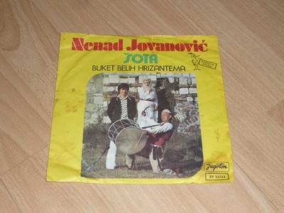 NENAD JOVANOVIC Sota / Buket Belih Hrizantema 7'' JUGOTON YUGO VOCAL FOLK POP