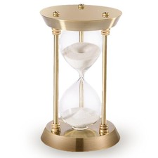 Large Sand Timer 60 Minute, Big Hourglass,Antique Brass Sand Clock,Antiguo Re...