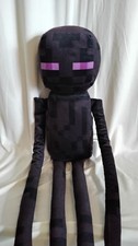 Large 22 Inches Enderman Plush from Minecraft Video Game Black  Purple