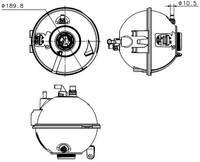 Mahle CRT 223 000S AusgleichsbehäLter, KüHlmittel FüR BMW