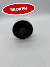  BROKEN Google Nest Cam Outdoor Indoor Battery 2nd Gen 1-Pack 1080p White