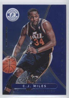 2012-13 Totally Certified Totally Blue 98/299 CJ Miles #144 2d8