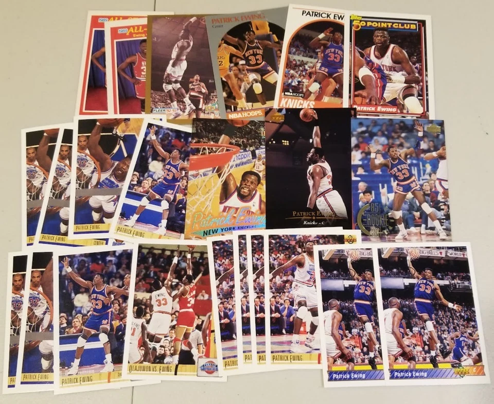 ОГРОМНЫЙ 675 NBA карта лот: New York Knicks RCs, HOF, звезды Бесплатная доставка! +БОНУС! - Изображение 2 из 4