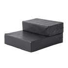Haustiertreppe Tierunterlage Klappbar Hundetreppe Treppe Unterlage Schwarz