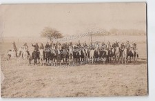 Oklahoma-101 Ranch-Native American Indians c1909-RPPC Real Photo Postcard