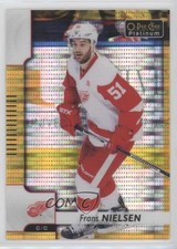2017-18 O-Pee-Chee Platinum Seismic Gold 19/50 Frans Nielsen #73 01ks