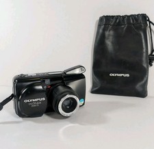 Olympus Infinity Stylus Zoom 115 mju 35mm Film Camera With Case Tested